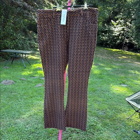 Men’s From The REAL REAL custom BIG & TALL Brown and Black Patterned Pants - - Picture 1 of 8